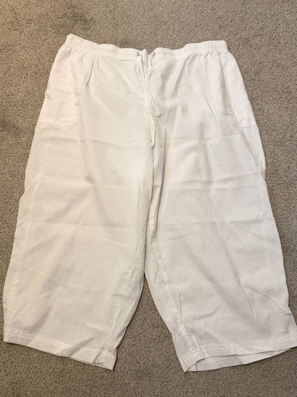 White Stag Women's Elastic Waist White Shorts